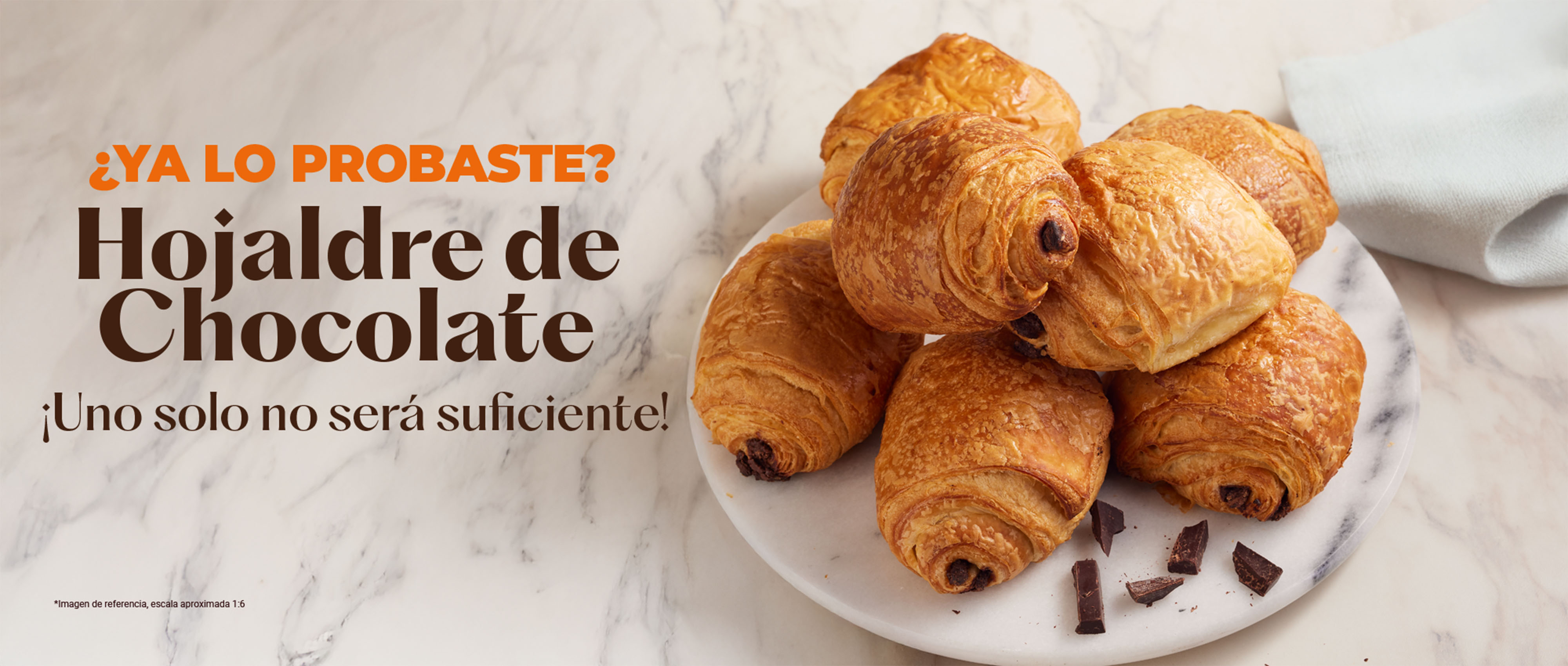 Hojaldre de chocolate